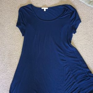 Blue baby doll dress